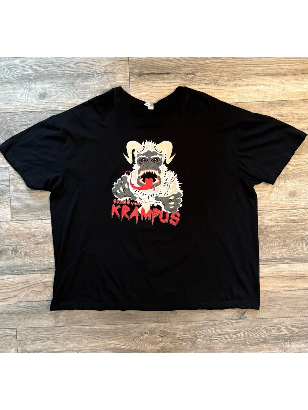 Gruss Vom Krampus Krampusnacht Christmas Monster Krampus Festive Horror T-Shirt